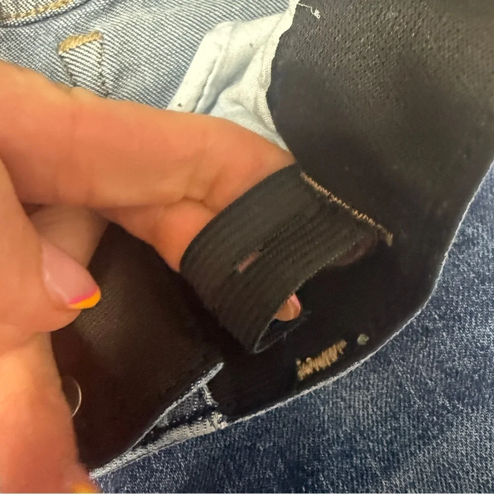 Old Navy jeans straight adjustable waist size 16